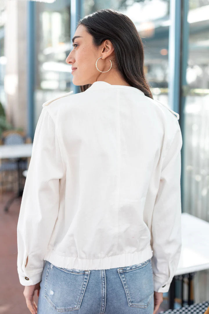 Alicia Jacket- White