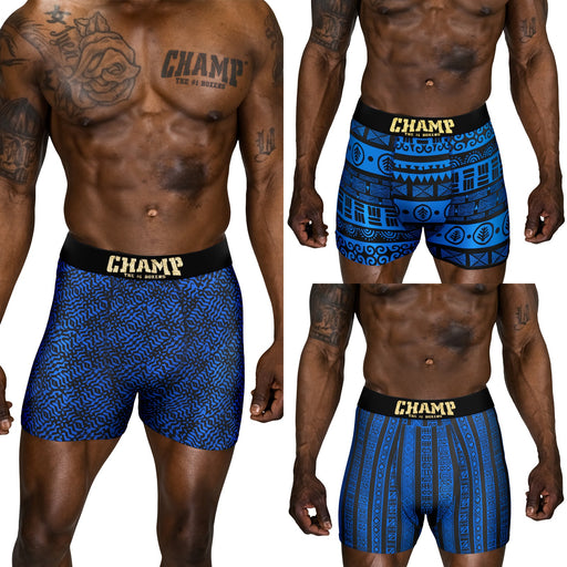 XL (40-42) Men's Boxer Briefs - Premium Drip Underwear — We Buy Black