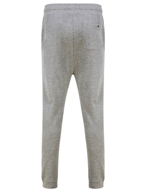 OG Tokyo Brushback Fleece Cuffed Joggers in Mid Grey Marl - triatloandratx