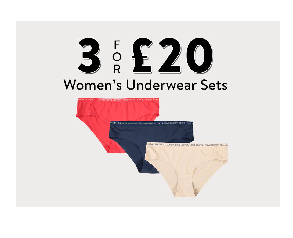 Mens Underwear | Boxer Shorts | Womens Underwear | Tokyo Laundry
