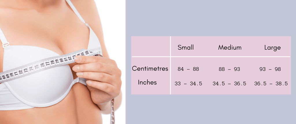 Conversion chart to work out bra size at triatloandratx