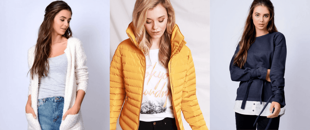 Examples of layered outfits for women