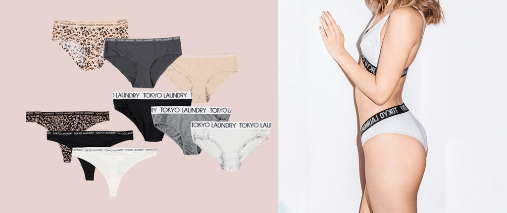 Women's knickers available at Tokyo Laundry