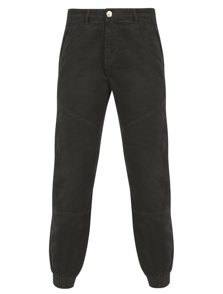 Minimalist SlimFit Rib Cuff Trousers Long Length  NeilBarrettcom