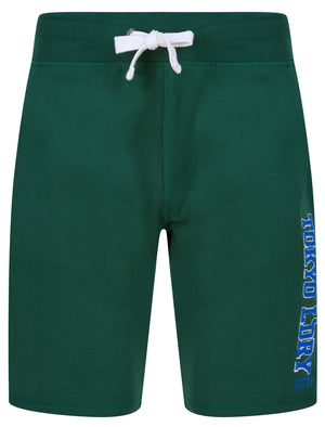 Sports Dept Applique Jogger Shorts in Dark Green - triatloandratx