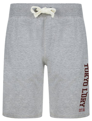 Sports Dept Applique Jogger Shorts in Light Grey Marl - triatloandratx