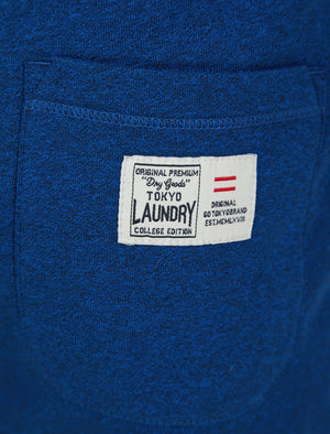 Edit Grindle Jogger Shorts with Contrast Panels in Blue  - triatloandratx