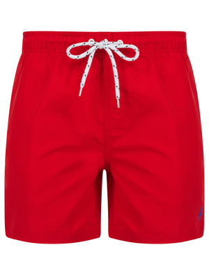 Alejandro Classic Swim Shorts in True Red - Kensington Eastside