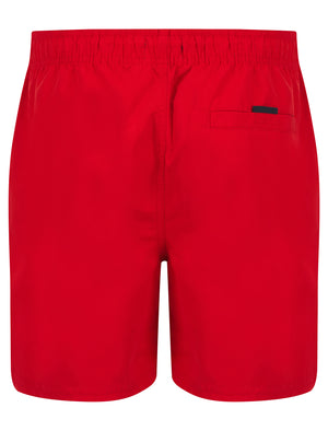 Alejandro Classic Swim Shorts in True Red - Kensington Eastside