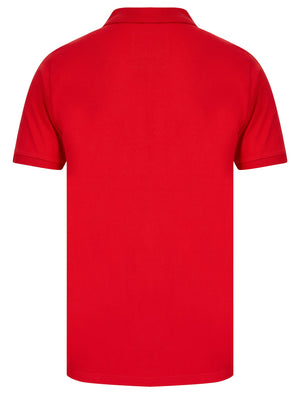 Caddy Signature Cotton Pique Polo Shirt in Barados Cherry - triatloandratx