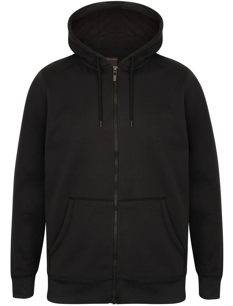 Chiswell Zip Through Hoodie in Black - Dissident – Tokyo Laundry