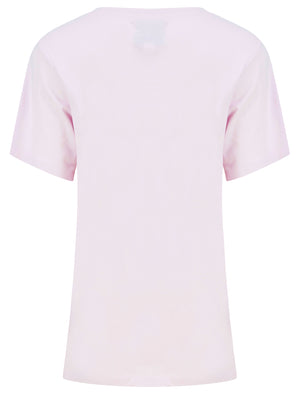 Track Motif Cotton Jersey T-Shirt in Lavender Fog - triatloandratx