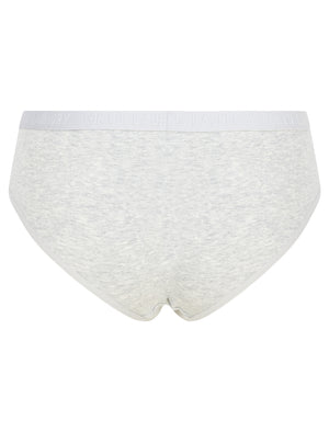 Noa (5 Pack) Cotton Assorted Briefs in Black Iris / Flint Stone / Celestial Blue / Woodrose / Light Grey Marl - triatloandratx