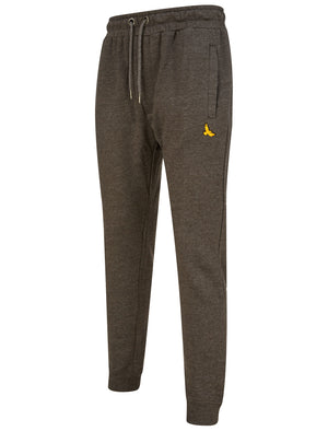 Hands Matching 2pc Hoody & Jogger Brushback Fleece Co-rd Set in Charcoal Marl - Kensington Eastside