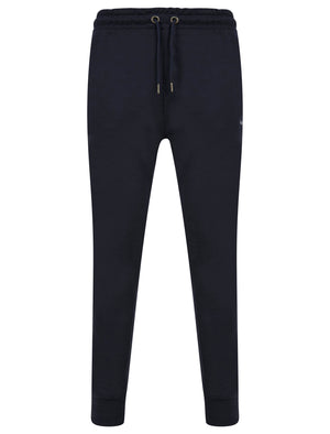 Invex 2pc Hoody & Jogger Brushback Fleece Tracksuit Co-ord Set in Sky Captain Navy - triatloandratx