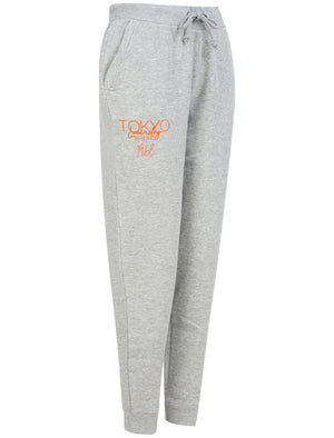 Wyatt Brushback Fleece Cuffed Joggers in Light Grey Marl - triatloandratx