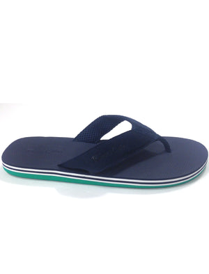 mens cushioned flip flops