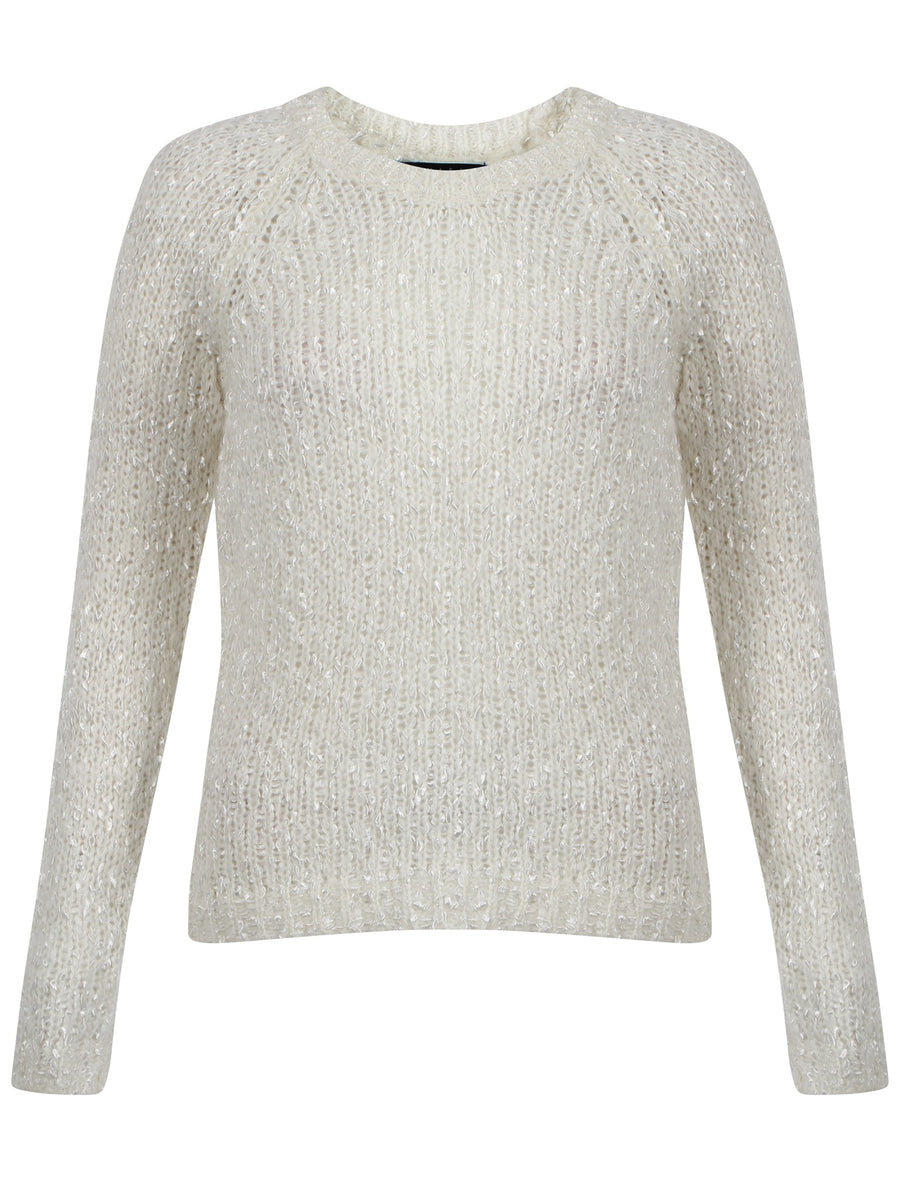 Womens Amara Reya Tulip Cream Crew Neck Jumper – Tokyo Laundry