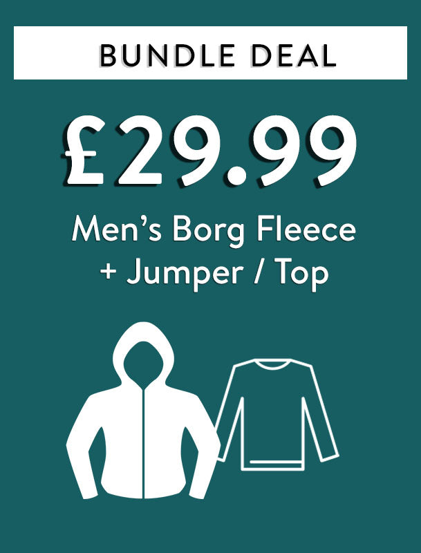 Custom Bundle Bundle Deal - Borg Fleece + Jumper or Top for £29.99 - Tokyo Laundry