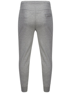 mens grey cuffed joggers