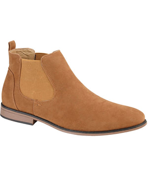 suedette chelsea boots