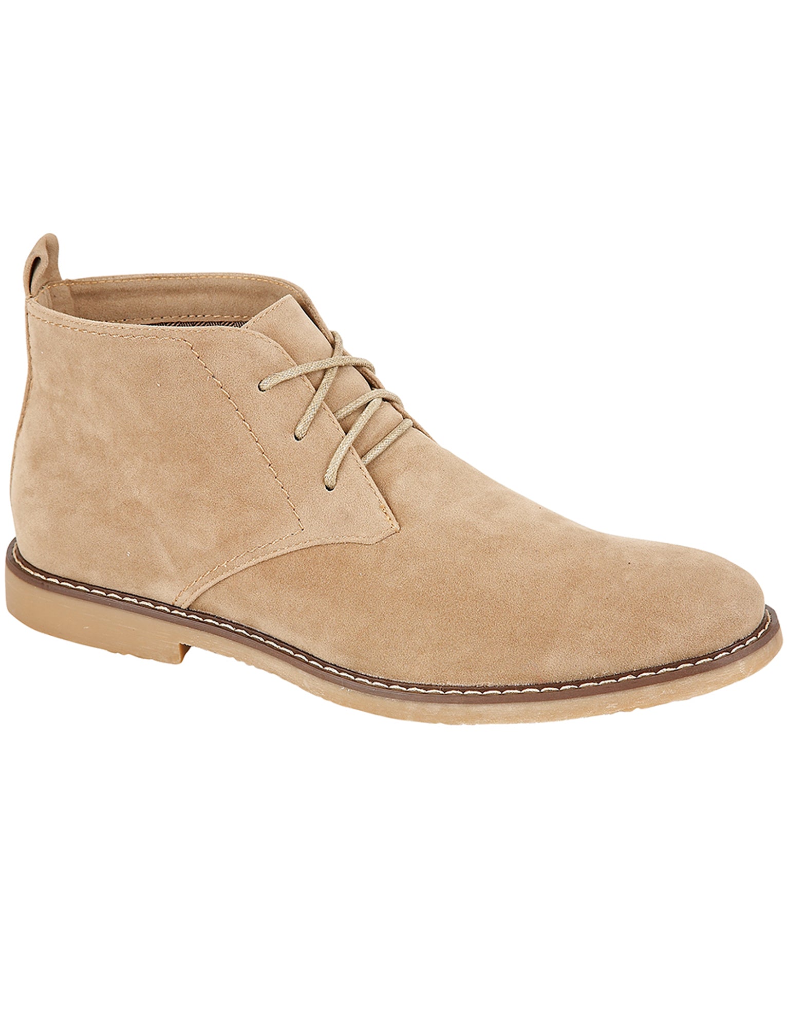 Shoes Panama Suedette Desert Boots In Sand / Uk 11 - Tokyo Laundry