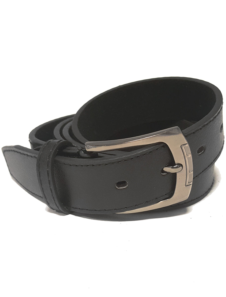 Mens Marco Textured Leather Belt in Black – Tokyo Laundry