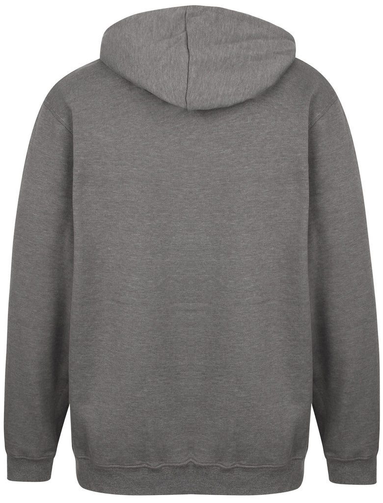 Ryker Brush Back Fleece Basic Pullover Hoodie In Grey – Tokyo Laundry