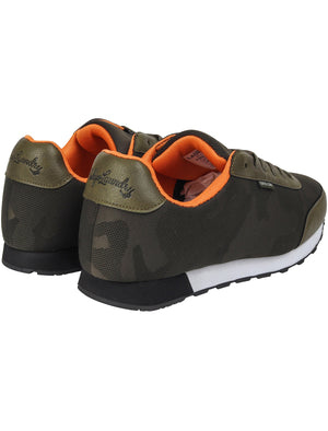 Ambush Camo Print Lace Up Trainers in 