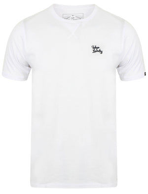 Koppelo (3 Pack) Crew Neck Cotton T-Shirts In White / Light Grey Marl / Navy - triatloandratx