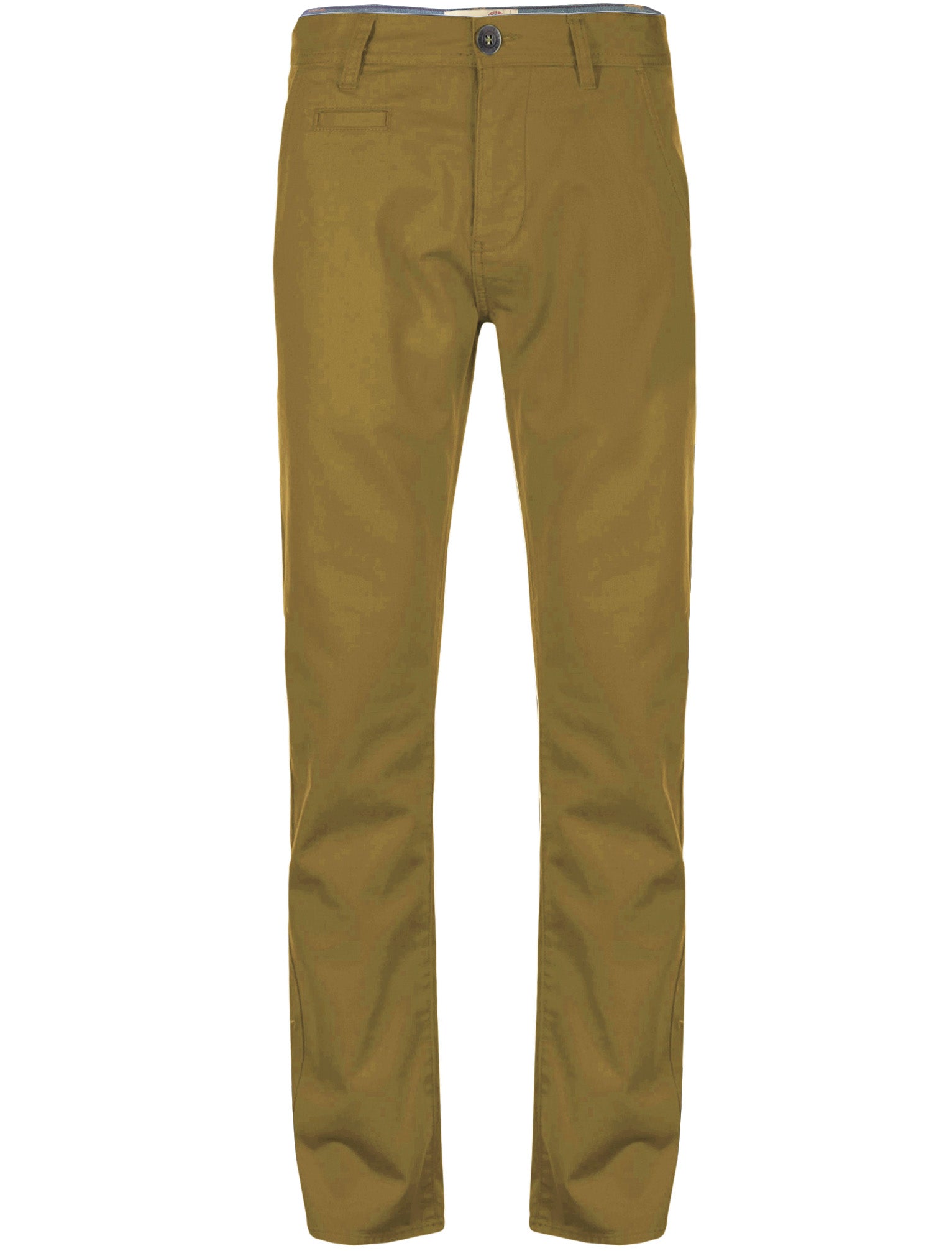 Trousers Flynn Cotton Twill Chino Trousers in Camel - Tokyo Laundry / 28S - Tokyo Laundry