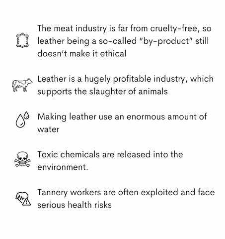 why leather is not sustainable