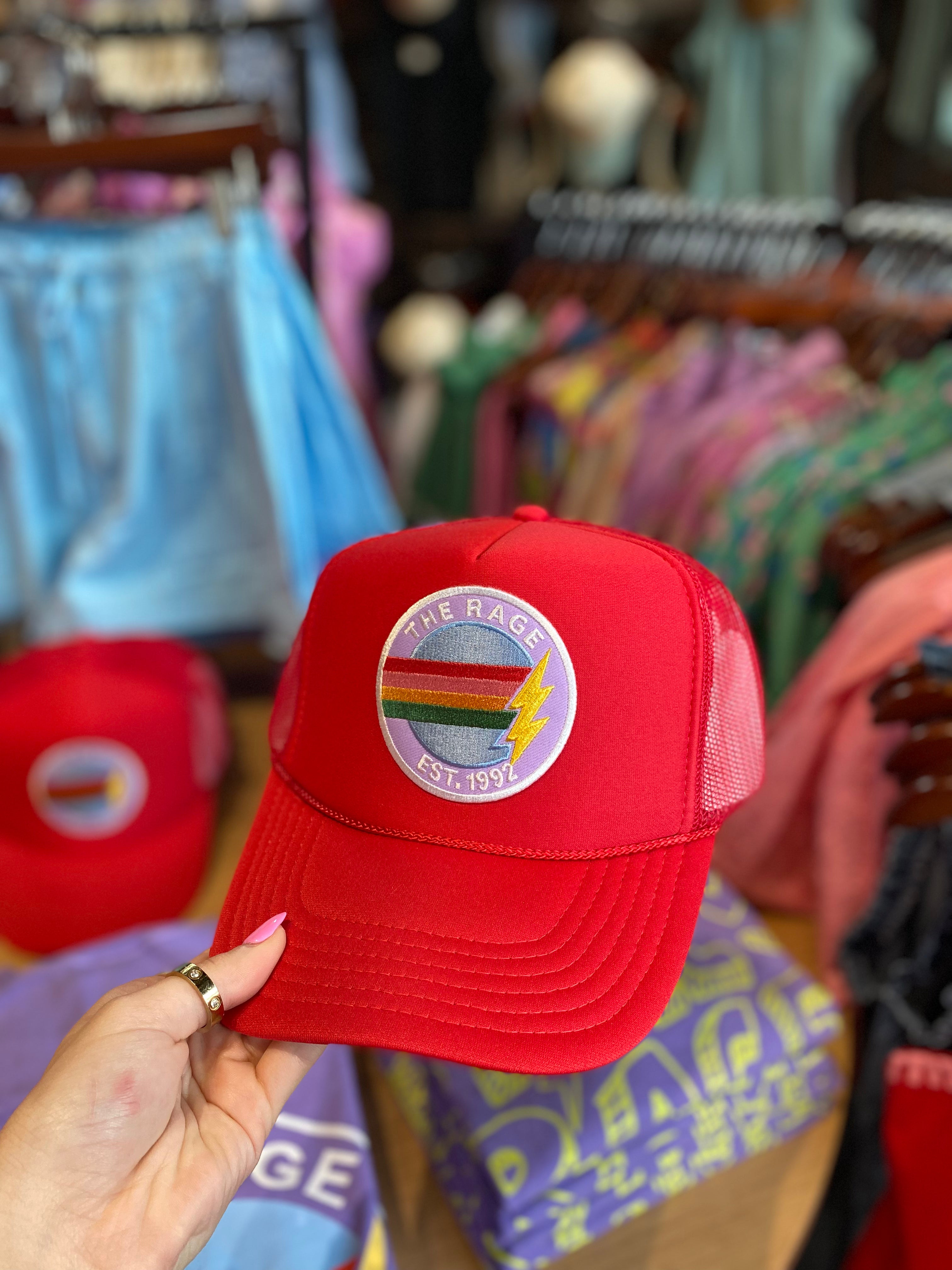 The Rage Bolt Patch Trucker