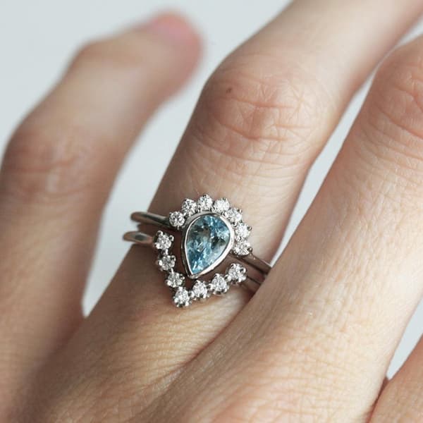 Aquamarine Ring