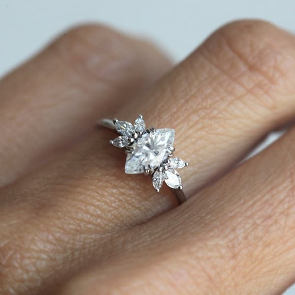 Marquise Diamond Ring