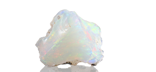 Natural Opal gemstone with unique play of color