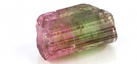 Collection of tiny and colorful Tourmaline gemstones