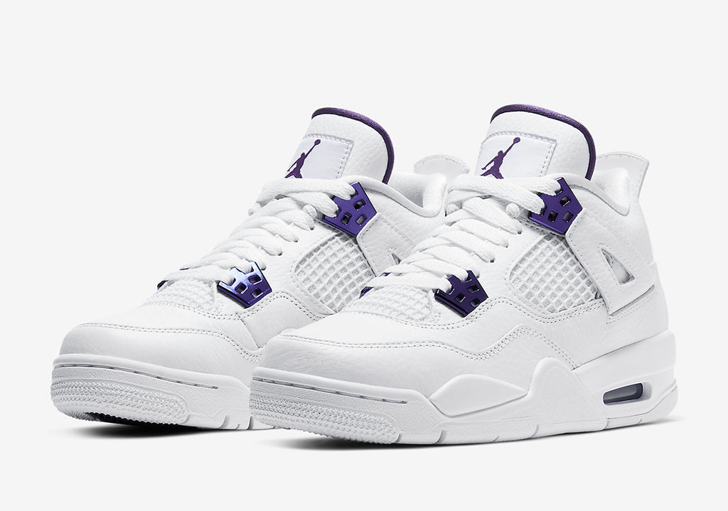 jordan 4 metallic purple nike