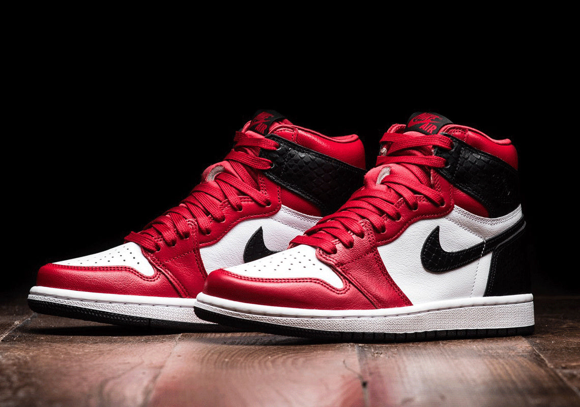 air jordan retro 1 satin red