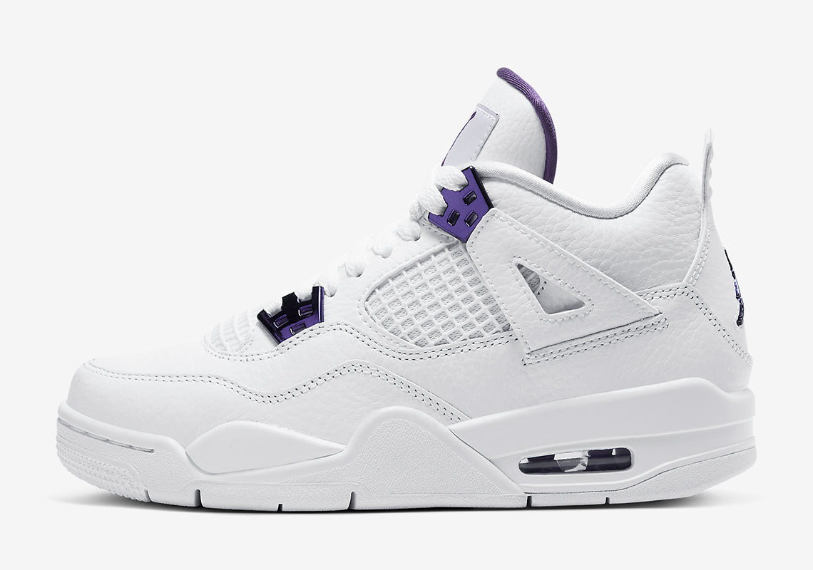 jordan 4 metallic purple nike