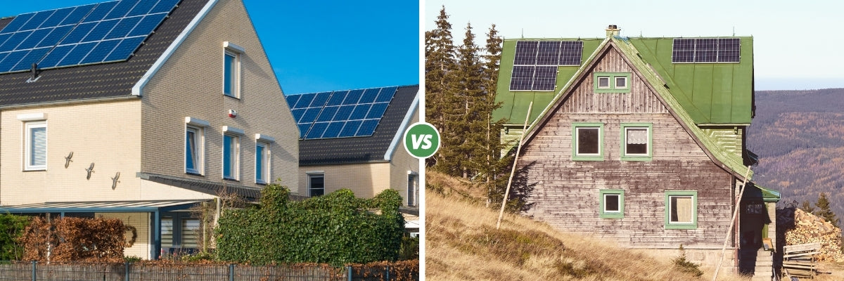 Comparing types of solar systems: grid-tie vs. off-grid vs. backup power