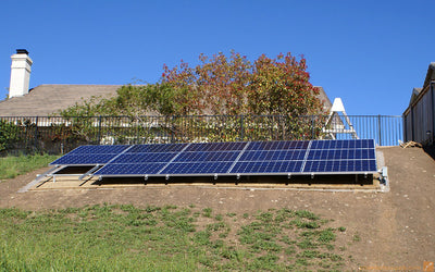 3kW Ground Mount Solar Panel Installation Kit - 3000 Watt Solar PV