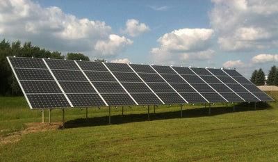 10kW Ground Mount Solar Installation Kit - 10,000 Watt Solar PV System