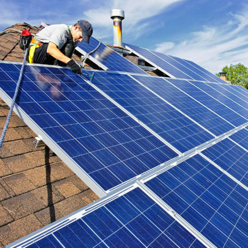 7kW Solar Panel Installation Kit - 7000 Watt Solar PV System for Homes ...