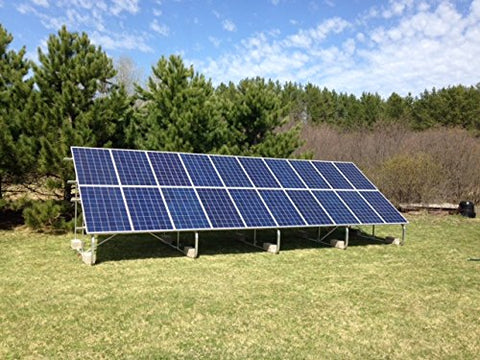 5kW Solar Panel Installation Kit - 5000 Watt Solar PV System for Homes