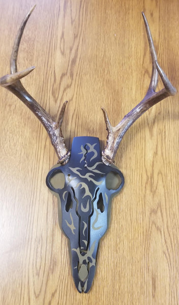 metal deer mount