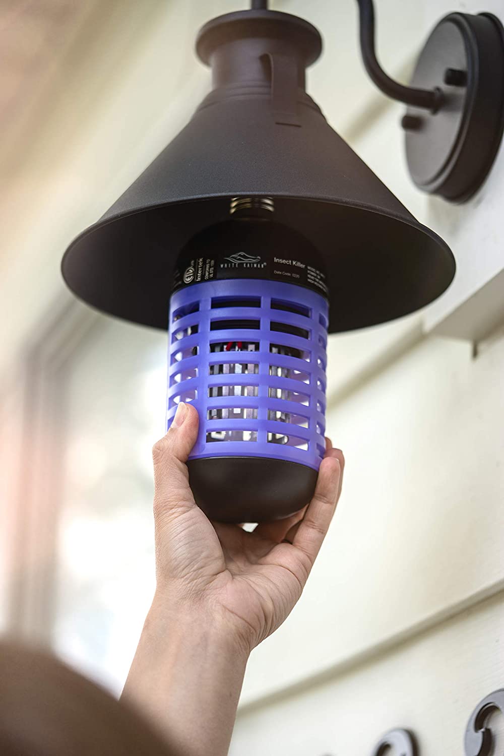 Cubilan Bug Zapper Electric Lantern Gnats & Mosquitoes Light Bulb