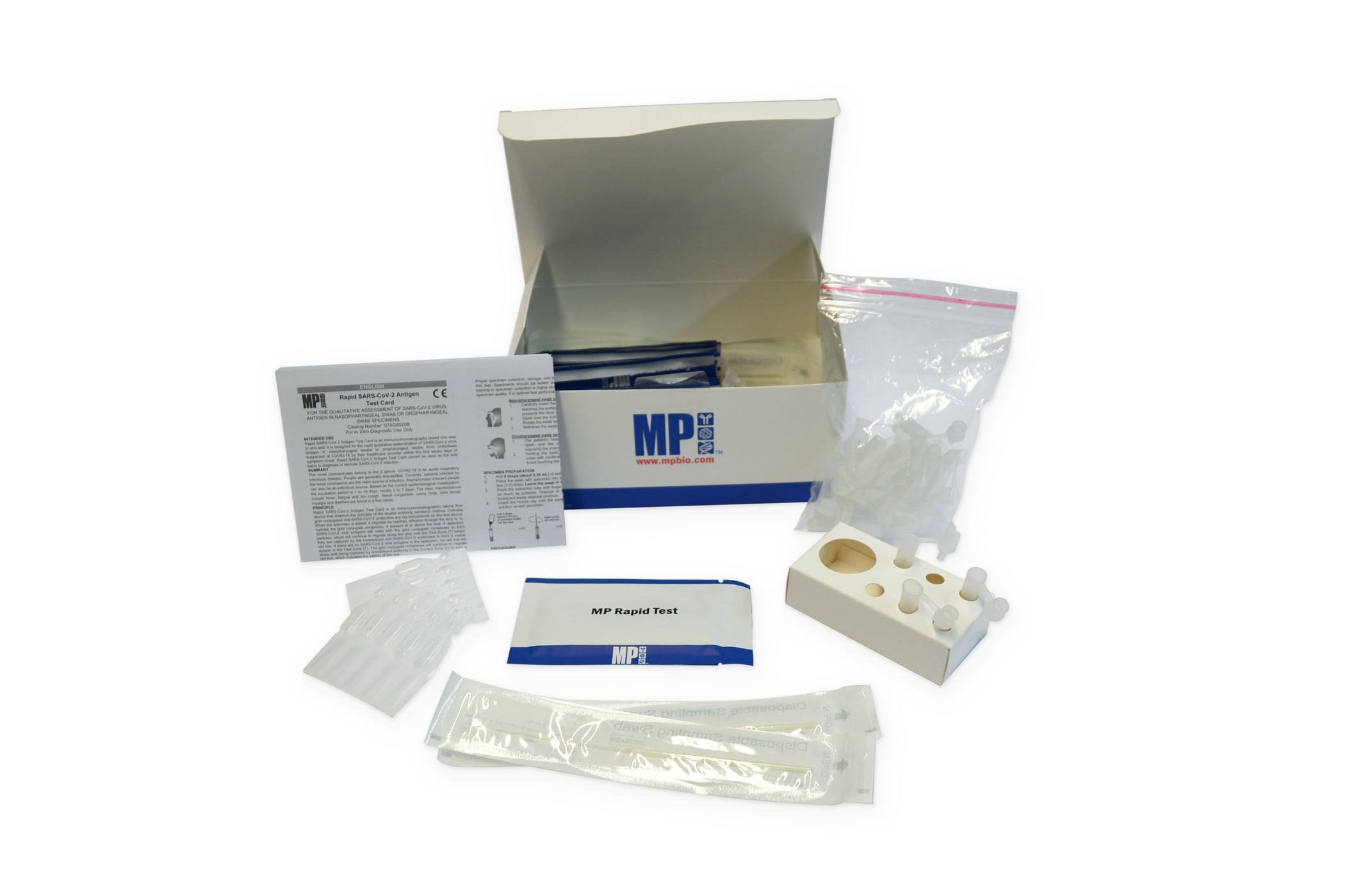 MP Biomedicals Rapid SARS-CoV-2 Antigen Test - Box of 20 ...