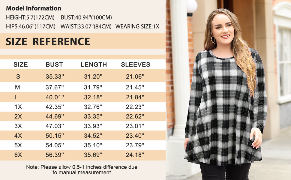 torrid sizing chart - Google Search  Buffalo plaid dress, Tie dye tunic  top, Tunic tops