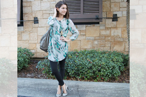 tunic tops and leggings outfits